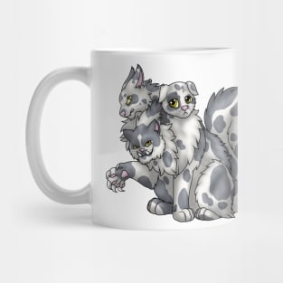 CerPURRus: Grey Bicolor Mug